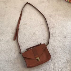 Brown Leather Madewell Crossbody